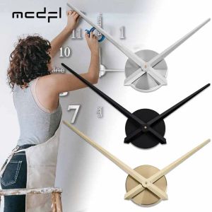 Часы McDFL DIY крупные настенные часы металлические механики аксессуары модели модели мотор украшен домашним декор предметы с бесплатной доставкой дизайна интерьера