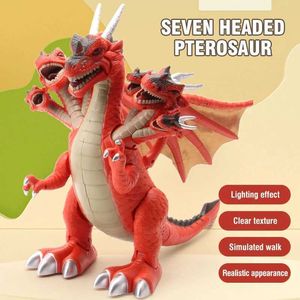 Другие игрушки Electric Acoustics Optics Hoing Dinosaur Toys Electronics Student Life Dinosaur Toys Детские моделируемые электрические игрушечные подарки