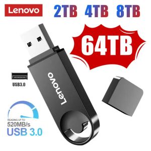 Adaptör Lenovo USB 3.0 Flash Sürücü 2 TB Pendrive 16TB 32TB 64TB USB3. 0 Bellek Çubuk Kalem Sürücüsü Flash USB Disk En İyi Hediye