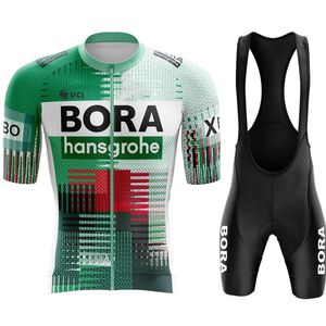 Однородная велосипедная мужчина мужская одежда Uci Bora Блузя одежда MTB Cycle Jersey Spring Sments Shorts Bib Jerseys Laser Cut Bike 240422