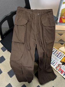 Pantaloni da uomo Brand Spring Summer Stretch Lyocell Fabric Casual Slim Elastic Business Business Selon Long Maschio A116