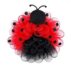 Cappello di fiori decorativi per ghirlanda Grand Springs Mesh Flower Porta appesa a una vetrina per vacanza Muro di decorazione