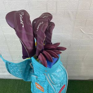 Женские гольф-клубы Полный набор JPX-Q Golf Set Driver/Fairway Wood/Iron/Cutter JPX-Q 11.5 Flex L с головными укрытиями