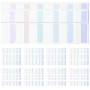 420pcs Renkli Yapışkan Notlar Memo Pad Self Yapıştırıcı Etiket Dizin sekmeleri yer imleri Notepad Okul Ofis Kırtasiye Malzemeleri