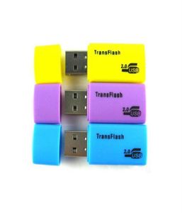 2000pcs Yüksek kaliteli yeni Tip E USB Transflash Micro SD TF Bellek Kartı Adaptör Okuyucu 1GB 2GB 4GB 8GB 16GB 32GB DHL FedEx 240M77732076