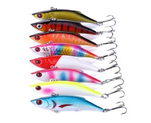 20pcs batan Vib balıkçılık cazibesi 8cm 118g minnow yapay yem titreşimi kış buzu tam su8210718