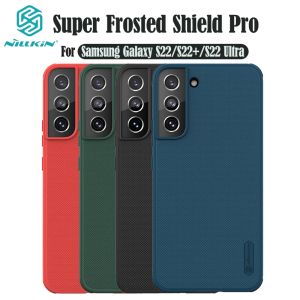 Обложки Nillkin для Samsung Galaxy S22 Plus /S22 Ultra 5G Case Frosted Shield Pro Business Tpu Edge Hard PC Cover для Samsung Galaxy S22