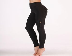 Mulheres Yoga Pant Gym Sport Sport Leggings Cool Style Blackgreen Works Tights Elastic Capris Running Trouser Skinny Jeggings8223194