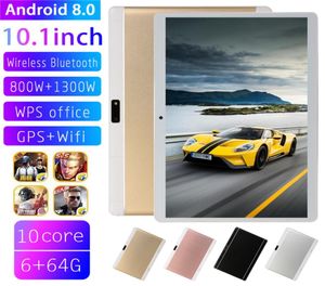 Новый планшет ПК 101 дюйм Android планшеты 1GB16GB Octa Core 3G LTE Phone Call IPS Computer WiFi GPS SIM -камера Dual Camera Child Ramphance5256627