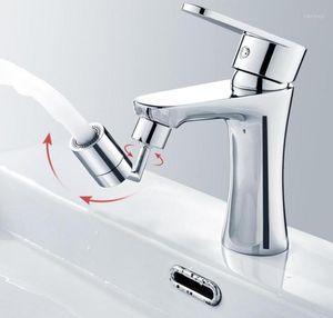 Banyo Lavabo muslukları Havalandırıcı 720 ° Döndürme musluk adaptörü evrensel sıçrama geçirmez döner su tasarruflu nozul mutfağı mutfak1874367