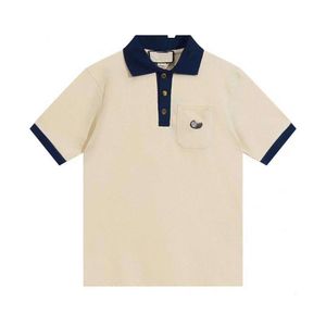 2024 Premium Trendy Goods Zhangzi gestickt mit Briefsport- und Freizeit-Polo-Hemd-T-Shirt Kurzhälfte Unisex