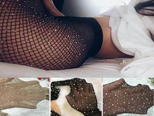 Çorap Çorap Kadınlar Seksi Fishnet Çorapları Açık Kasık örgü taytlar Parlak Ren Naylons Siyah Erotik İç çamaşırı Collant6589031