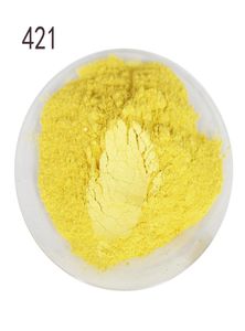 500 г фэнтези -желтая слюна из перламуса порошковой пигментной пигментной краски косметическая гвоздь блестяще жемчужно -порошкообразное мылое пигмент3488764