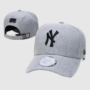 Erkekler İçin Erkek Beyzbol Kapağı NY Tasarımcı Şapkalar Vintage Sport Ball Caps Çok Renkler Bahar Şapkası Kadın Klasik Spor Şapkaları Kadın Moda FA130 B4