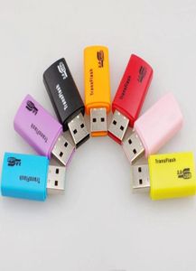 1000pcSlot Высококачественный новый тип E USB Transflash Micro SD TF Adapter Adapter Reader 1GB 2GB 4GB 8GB 16GB 32GB5872397