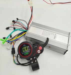 Дисплей LCD LH100 Белый цвет Screen Shifter Controller 24V36V48V60V800W 1000W для электрического велосипедного аксессуара MTB DIY3776151