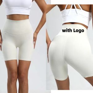 LL Tozluk Kısa Tayt Hizalama Biker Gym Yoga Giyim Egzersiz Koşu Giysileri Şort Naylon Spandex Yüksek Kaliteli Kadınlar Kısa Push Up Sporty Woman