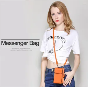 Omuz çantaları tarzı yaz mini değişim kare askı çantası evrensel cep telefonu crossbody dikey Kore tarzı kadın el