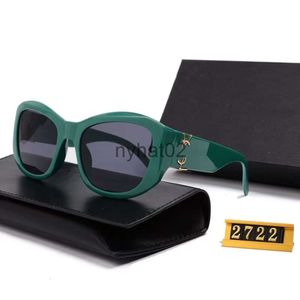 Tasarımcı Yslsunglasses Döngüsü Lüks Polarize Spor Güneş Gözlüğü Kadın için Yeni Moda Beyzbol Sürüş Yeşil Kedi Göz Lady Oval Run Güneş Gözlükleri