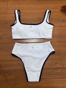 Yaz Tasarımcısı Beach Sunshine Kadın Mayo Mayo Tasarımcısı Lüks Bikini C Mektup Elmas dikiş seksi tek parçalı mayo iki parçalı bikini