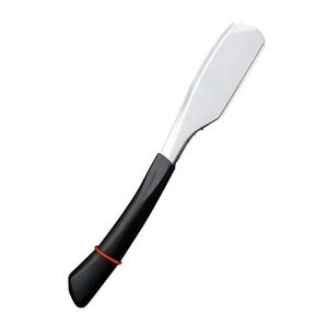 Razors bıçakları erkek düz tıraş makinesi çubuğu dişi kuaför bıçağı yay tasarımı sakal yüz alt kol gövdesi q240508
