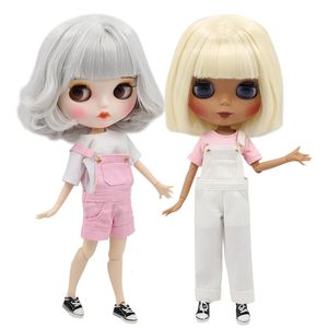 Buzlu dbs blyth bebek 1/6 bjd oyuncak eklem gövdesi özel teklif düşük fiyatlı diy kız hediye 30cm anime bebek rastgele göz rengi 240429