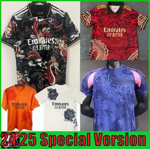 24 25 Bellingham Vini Jr Y-3 Futbol Formaları 2024 Real Madrids Özel Edition Ejderha Futbol Gömlek Camavea Alaba Rodrygo Erkekler Top ve Kids Kit Üniforma