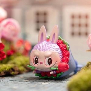 Pop Mart Labubu The Monsters Flower Elves Series Blind Box Toys Anime Action фигура Caixa Caja Mystery Box Doll Girls Girl 240506