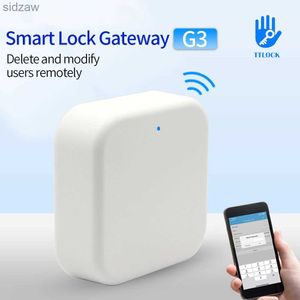 Akıllı Kilit G2 Kablolu Gateway Hub Akıllı Kapı Kilidi Bluetooth'un Wi Fi Dönüştürücüsüne Kilitlenmesi Akıllı Kilit Kablosuz Ses Kontrolü WX