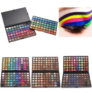 ВСЕМ 120 Color Fashion Fashion Palette Palette Cosmetics Mineral Makeup Makeup Eye Palette Palette Set для женщин 4 Styl8243339