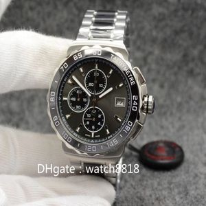 F1 orologio di lusso erkek izle kuvars saatler yarışçı 33 hareket kol saatleri iki tonlu l 45mm büyük kadran sporları uhren çok işlevli c 280t