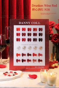 Дэнни Coll 30 Colors Red осень и зимний стиль корейский лак для ногтей.