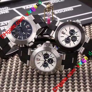 Hight Quality Men Chronograph Octo смотрит Quartz Chronograph All Working Rubber Bands Sport Men's Watches 298L