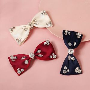 Направления моды Bowknot Hair Clip Corean Big Bow Barrettes Hatestone Headwear Cawaii аксессуары для женщин рождественский подарок