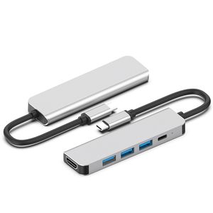 USB HUB 3.0 Tip C Hubs 7 Aradan 1 Çoklu Ayırt Cihazlı Adaptör OTG Yüksek Hızlı PRATİK İÇİN İSTASYONU XIAOMI LENOVO MACBOOK PRO 13 15 PC Bilgisayar Aksesuarları