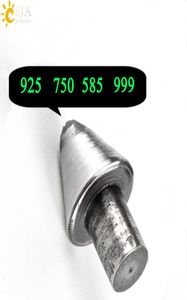 CSJA Yeni cilalı ithal çelik küçük boyut 925 750 585 999 Gümüş Yüzük Bileklik Pul Mark Baskı Metal Araç Kalıp E4114301298