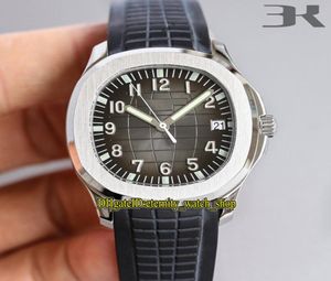 3KF ince versiyon THK 83mm 5167 Gri Dial Real Cal324c Otomatik Mekanik 5167A Mens Safir Kauçuk Kayış Spor WATC6637681