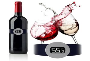 s Paslanmaz Çelik Şarap Sıcaklık Sensörü Kırmızı Şarap Bilezik Termometresi Bira Ev Mutfak Araçları 6215886