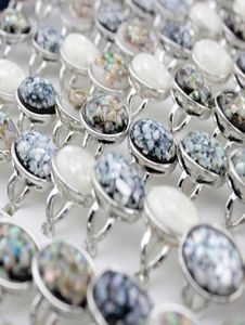 Rengi karıştırın 20 adet gümüş kaplama moda modaya uygun basit parmak yüzüğü takı kadınlar için ucuz fabrika 7073890