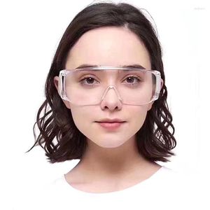 Parti Malzemeleri PC-Güvenlik Gözlük Göz Koruması Anti Tütsül Goggles Şeffaf Desip Gafas Protecion