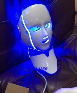 7 Farben Pon PDT LED Hautpflege Gesichtsmaske Blaues Grün Rotlichttherapie Schönheitsgeräte Face6177584