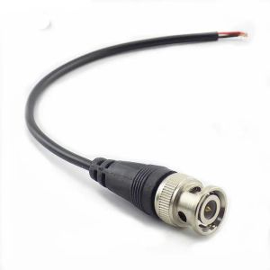 1pc BNC Erkek Konnektörü - Kadın Adaptör DC Power Pigtail Kablo Hattı BNC Konektörleri CCTV Kamera Güvenlik Sistemi için Tel