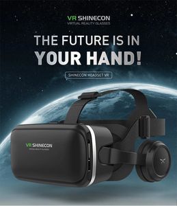 3D VR Glasses Hearset Helemets Shinecon 60 Standard Edition и версия Virtual Reality 240506