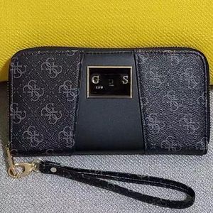 Классические узоры GS Wallet Women Moin Swork Dolder Card Designer Cormes Key Pouch Holder Small Walled Must Clutch