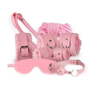 Sex Toy Bondage Set Jugetes Sexties Erotictoys Women Box Kit Stretch Bar Bdsm Cuffs SM Products3990649