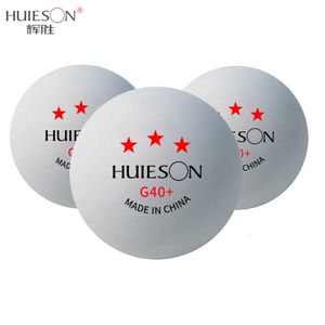 Huieson 3 Yıldız Masa Tenis Eğitim Topları G40 Beyaz Turuncu Abs Ping Ping Pong, Kutu Paketlemesi ile Kulüp İçin 240422