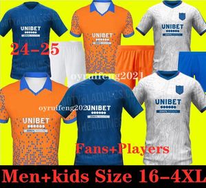 24 25 Glasgow Rangers Soccer Jerseys 2024 2025 Home Blue Sakala Kent Tavernier Morelos Colak Hogan Football Root