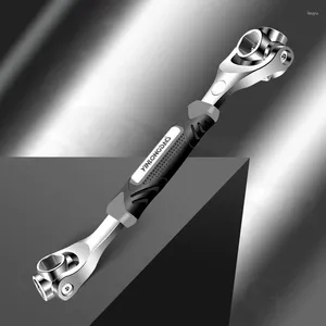 Universal Swivel Multi-Head Wrench Professional Portable Multifunctional Docket Harenchs Установите ручные инструменты аксессуары HEX