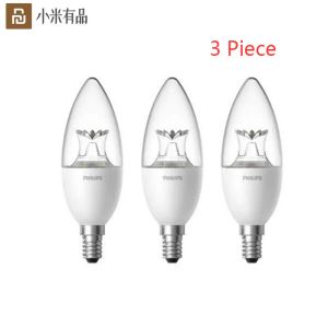 Kontrol Yeni orijinal YouPin Akıllı Mum Şekli LED lamba E14 Ampul Işık 3.5W 0.1A 220240V 50/60Hz WiFi Xiaomi Mihome Uygulaması için