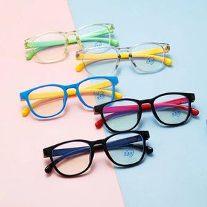 Güneş gözlüğü çocuk anti-mavisi hafif gözlük çocuklar erkek kızlar ultra çerçeve gözlüklü bilgisayar çevrimiçi sınıflar gözlük göz koruma
